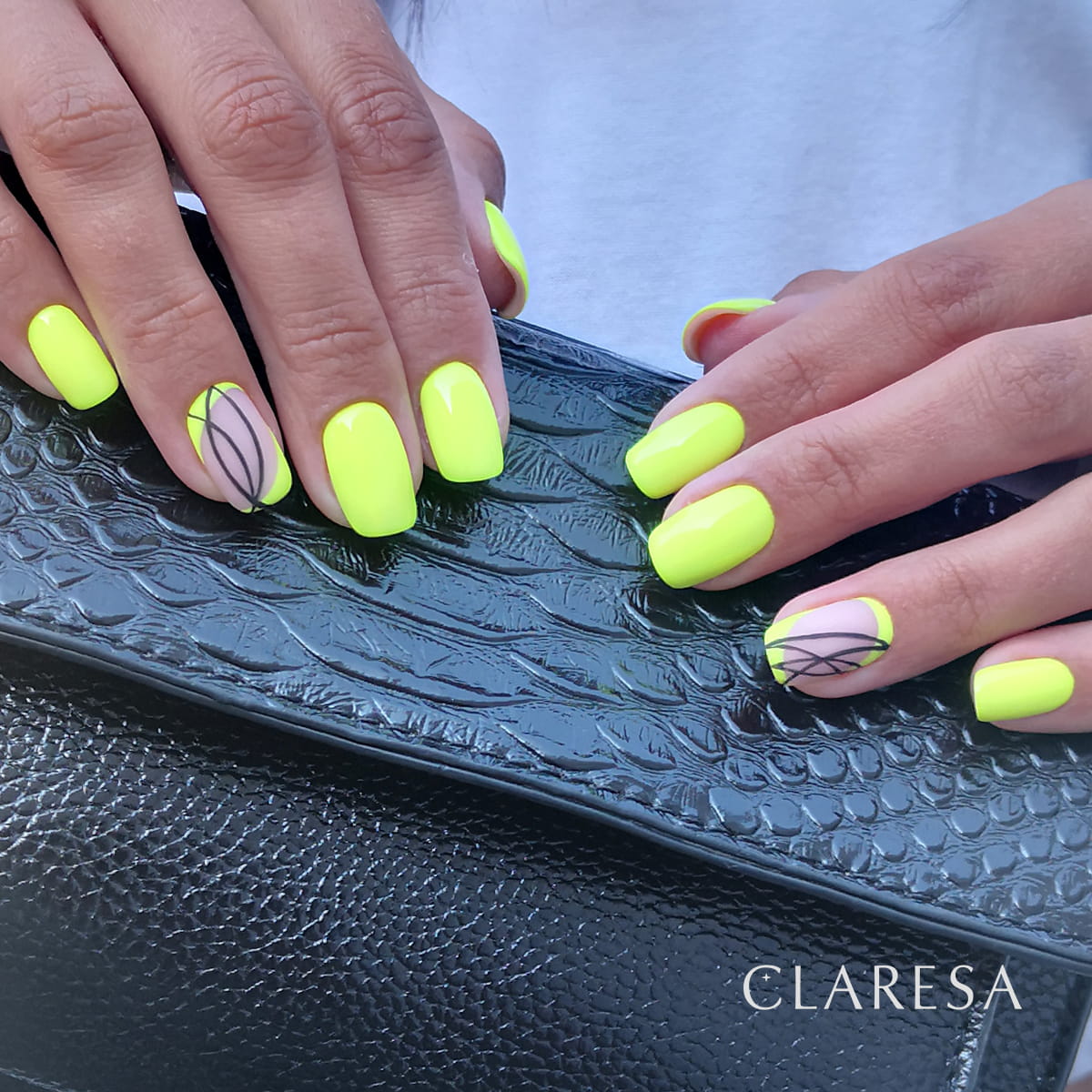 CLARESA UV/LED gél lakk 5g - FLUO 1