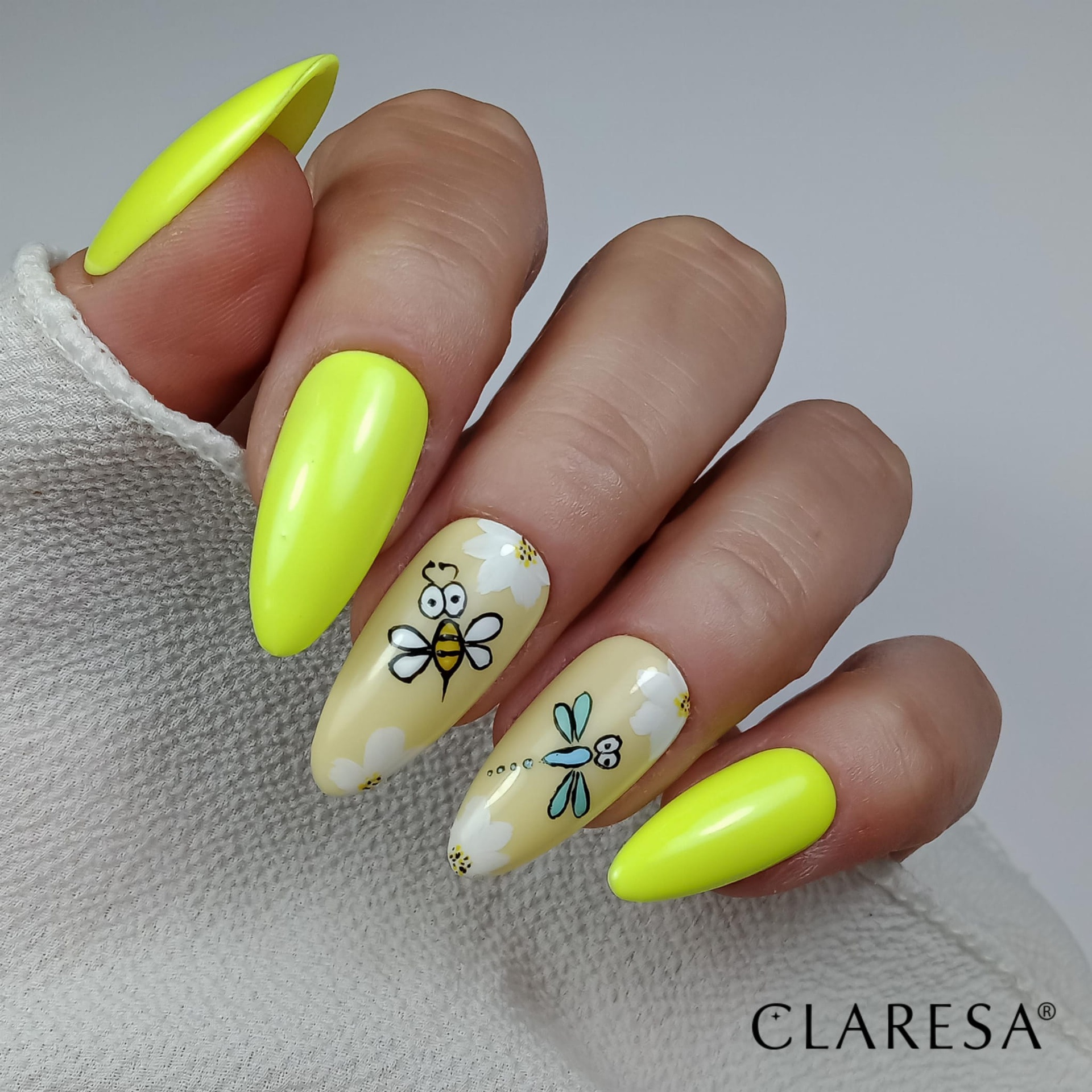 CLARESA UV/LED gél lakk 5g - FLUO 1