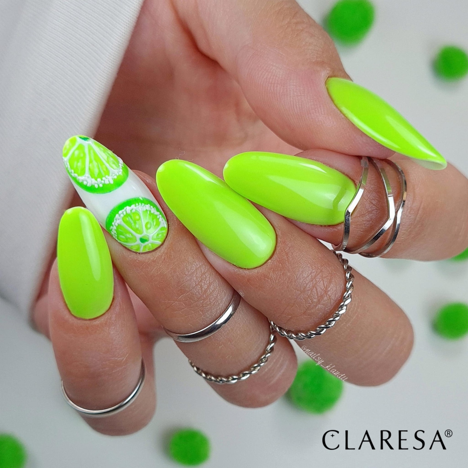 CLARESA UV/LED gél lakk 5g - FLUO 2