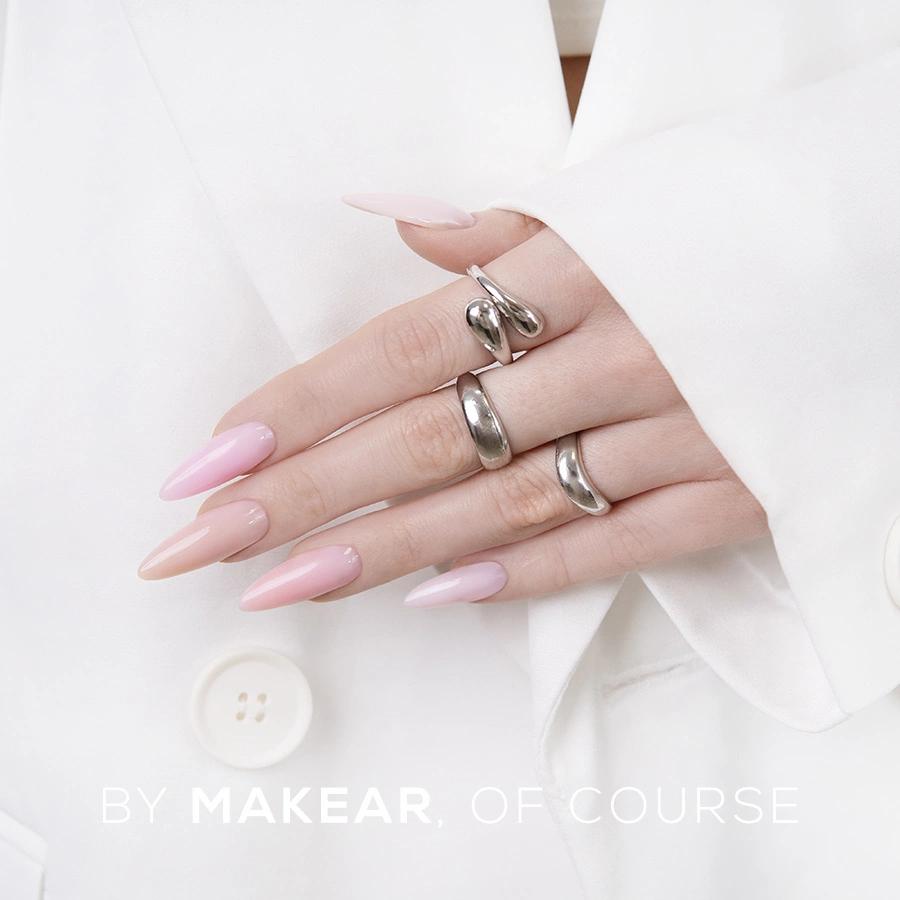 MAKEAR No Wipe Top 8 ml - MILKY BLUSH