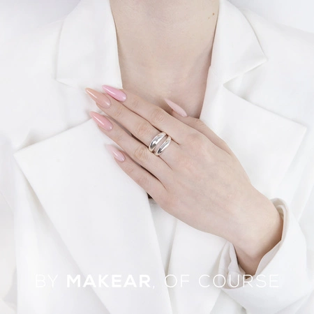 MAKEAR No Wipe Top 8 ml - MILKY NUDE