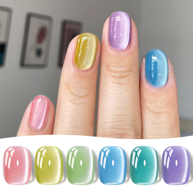 Born Pretty Cat Magnetic UV/LED gél lakk 10 ml - MY52 - Freedom Land