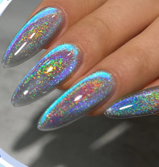 Born Pretty Cat Magnetic UV/LED gél lakk 10 ml - MY122 - Midnight