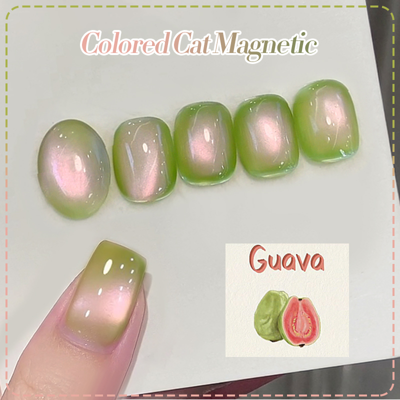 Born Pretty Cat Magnetic UV/LED gél lakk 10 ml - Fruit Basket - MY278 - Guava