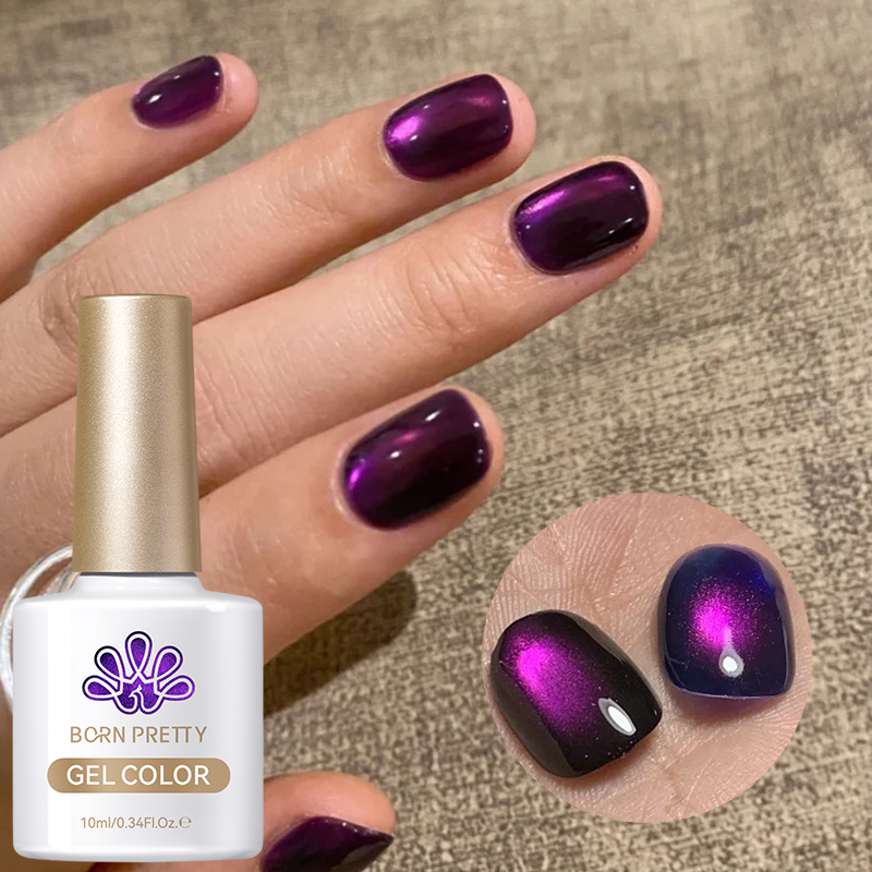 Born Pretty Cat Magnetic UV/LED gél lakk 10 ml - MY43