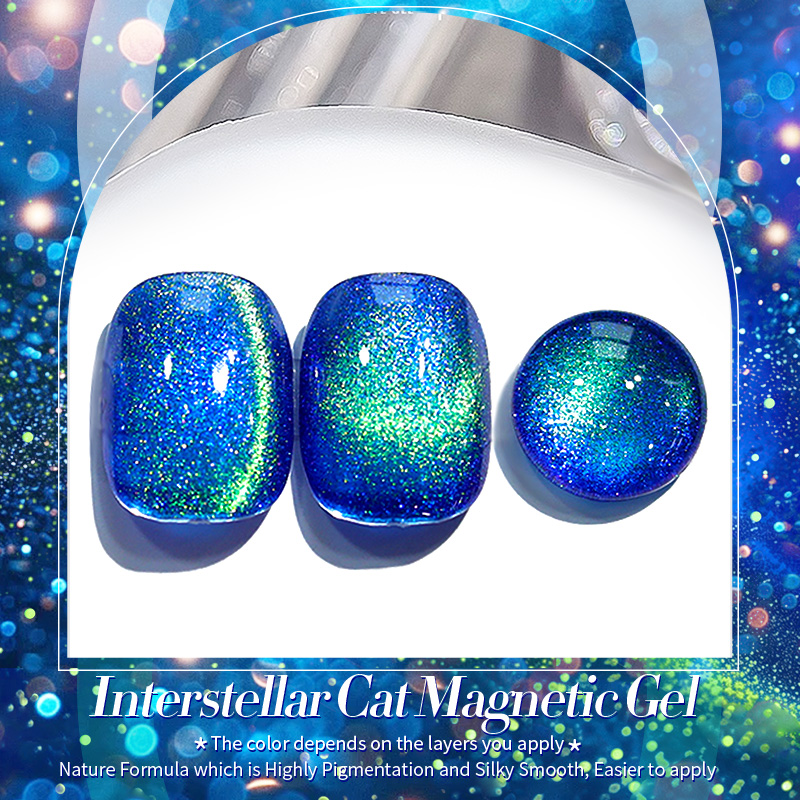 Born Pretty Cat Magnetic UV/LED gél lakk 10 ml - MY44