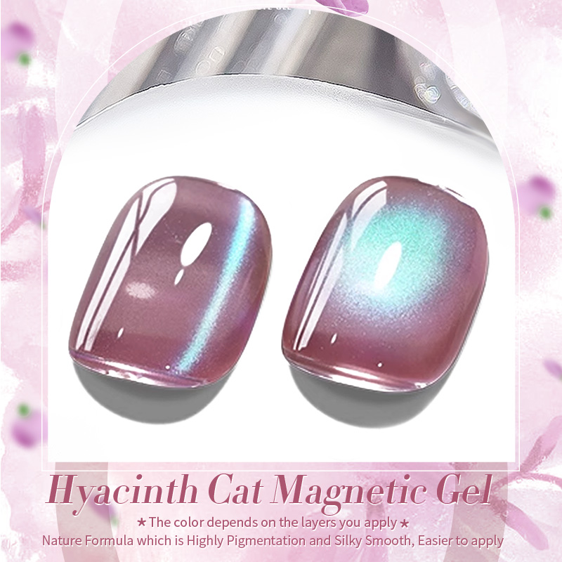 Born Pretty Cat Magnetic UV/LED gél lakk 10 ml - MY46