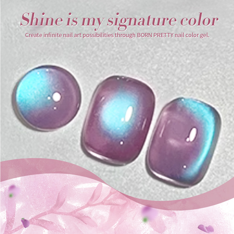 Born Pretty Cat Magnetic UV/LED gél lakk 10 ml - MY46
