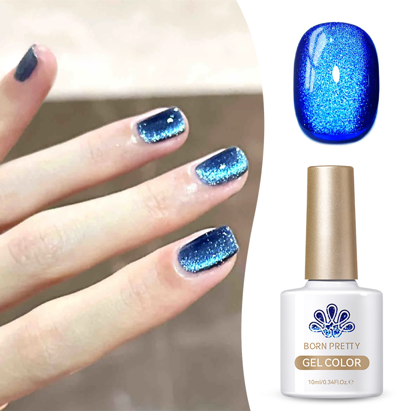 Born Pretty Cat Magnetic UV/LED gél lakk 10 ml - MY47