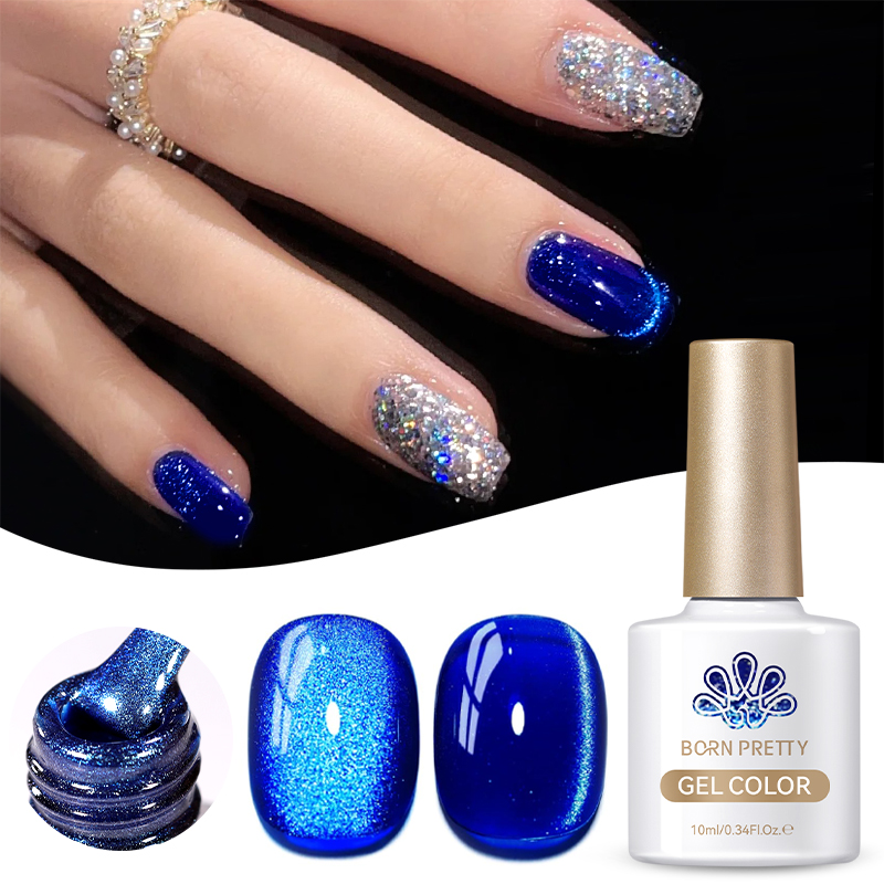 Born Pretty Cat Magnetic UV/LED gél lakk 10 ml - MY47