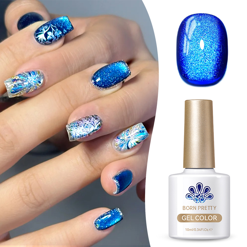 Born Pretty Cat Magnetic UV/LED gél lakk 10 ml - MY47