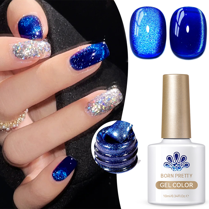 Born Pretty Cat Magnetic UV/LED gél lakk 10 ml - MY47