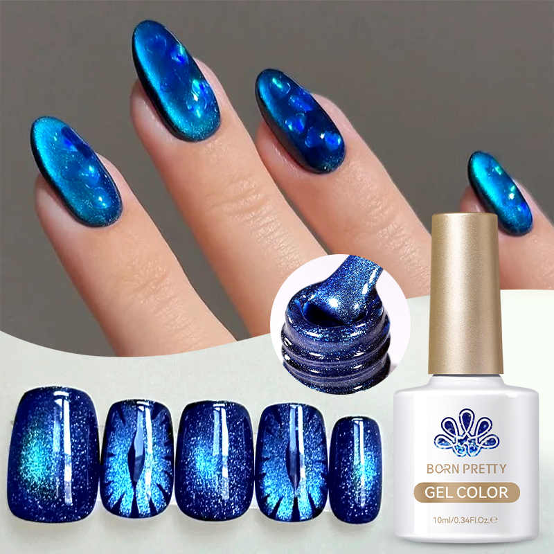 Born Pretty Cat Magnetic UV/LED gél lakk 10 ml - MY47