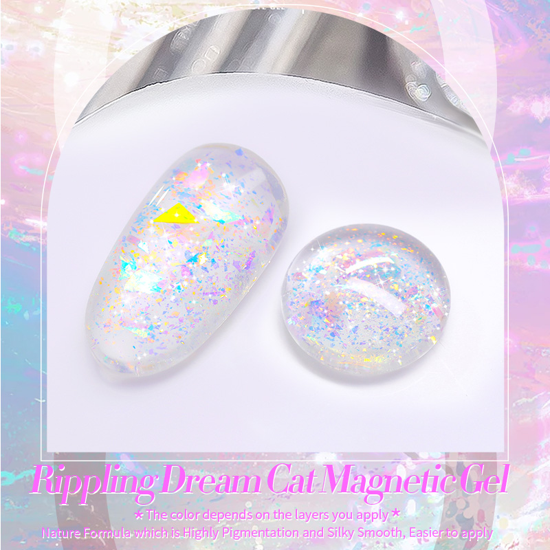Born Pretty UV/LED gél lakk 10 ml - SG01 - Rippling Dream