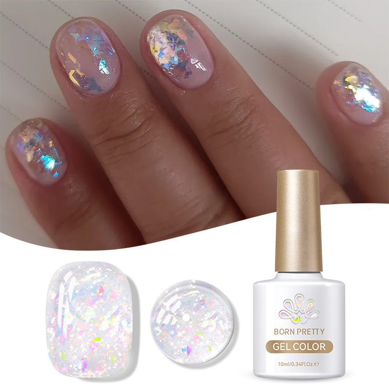 Born Pretty UV/LED gél lakk 10 ml - SG01 - Rippling Dream