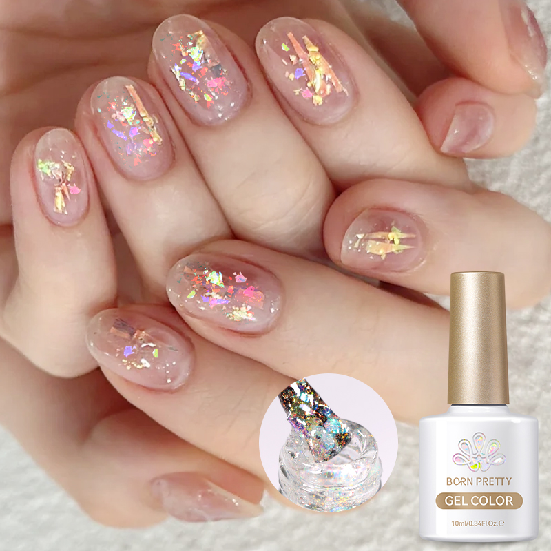 Born Pretty UV/LED gél lakk 10 ml - SG01 - Rippling Dream