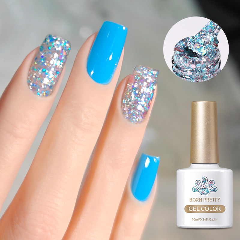 Born Pretty UV/LED gél lakk 10 ml - SG03 -Stained Glass