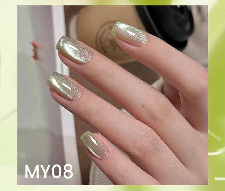 Born Pretty Cat Magnetic UV/LED gél lakk 10 ml - MY08 - Light Flow