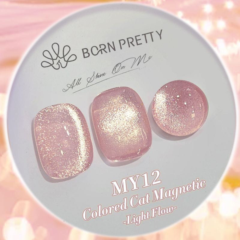 Born Pretty Cat Magnetic UV/LED gél lakk 10 ml - MY12 - Light Flow