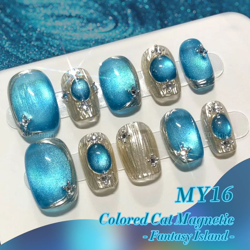 Born Pretty Cat Magnetic UV/LED gél lakk 10 ml - MY16 - Fantasy Island 