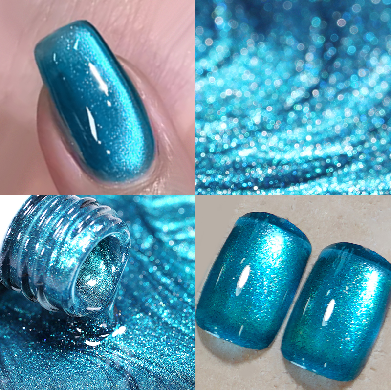 Born Pretty Cat Magnetic UV/LED gél lakk 10 ml - MY16 - Fantasy Island 