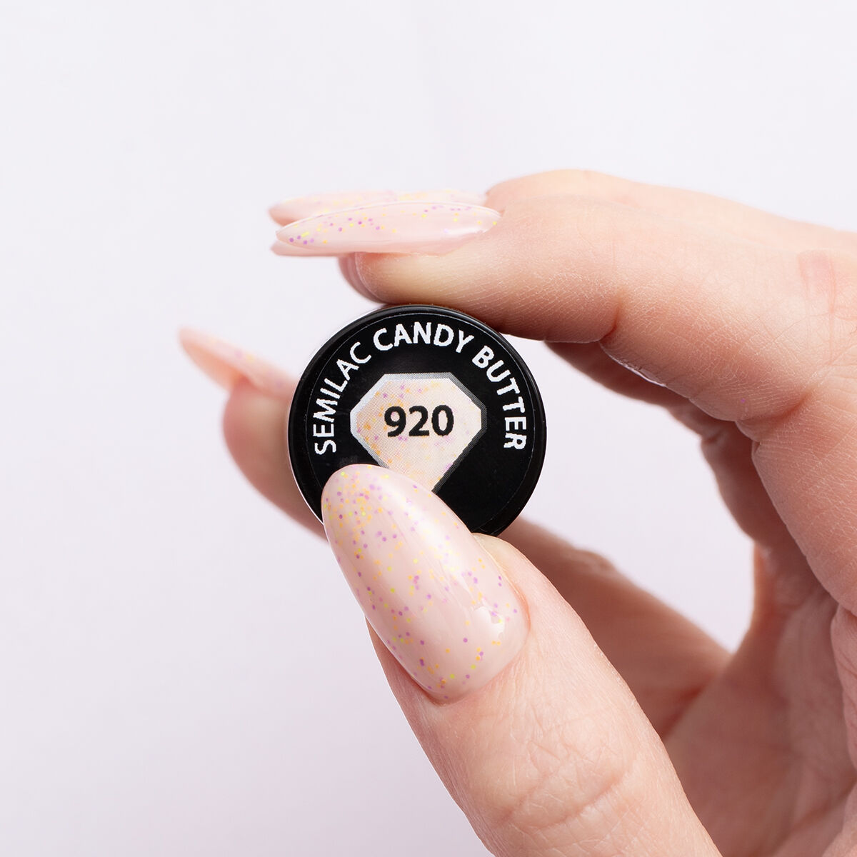 SEMILAC UV/LED Gél Lakk 7ml - 920 - Candy Butter