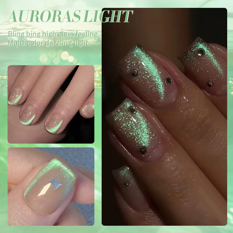 BORN PRETTY Aurora Cat Magnetic UV/LED gél lakk 10 ml - AC05