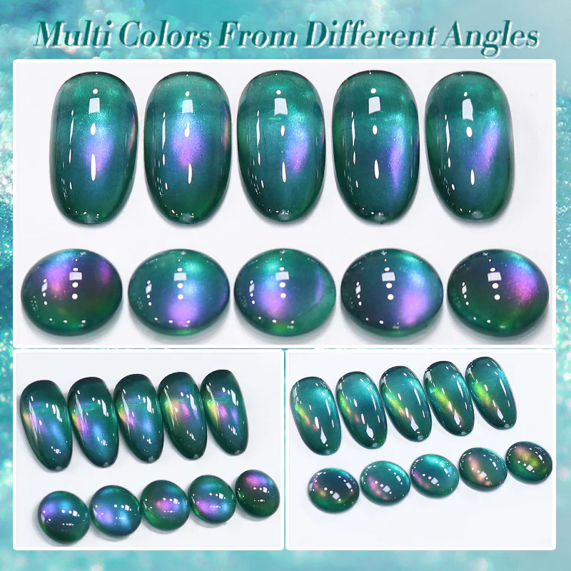 Born Pretty Cat Magnetic UV/LED gél lakk 10 ml - MY25 - Dreamy Sea