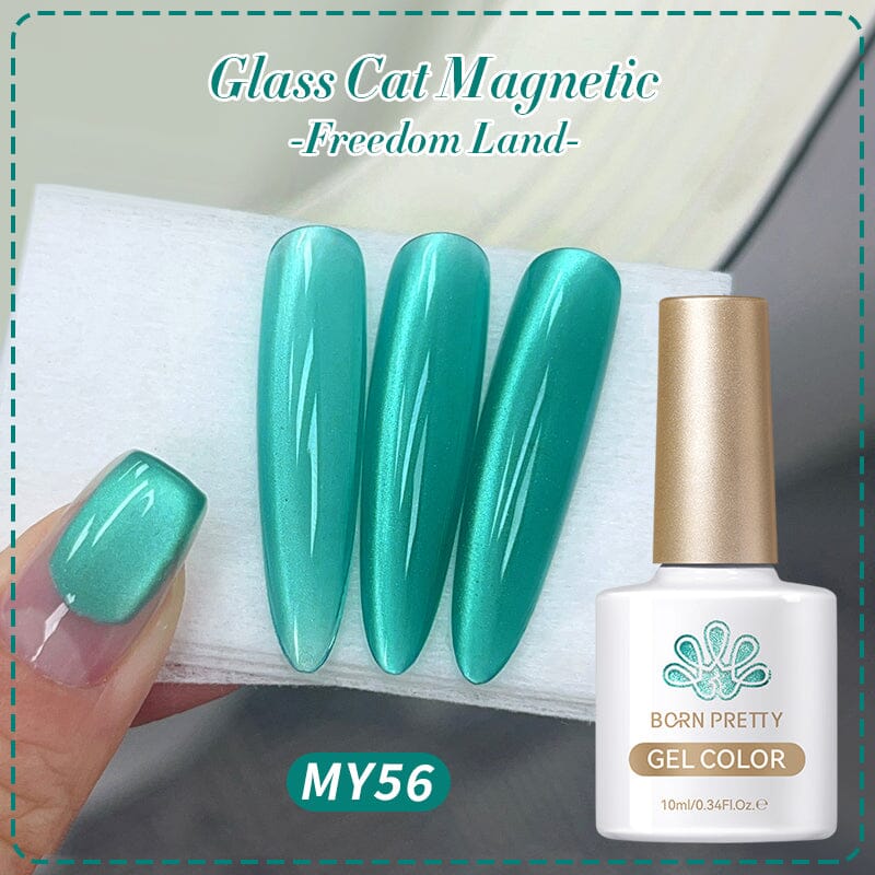 Born Pretty Cat Magnetic UV/LED gél lakk 10 ml - MY56 - Freedom Land