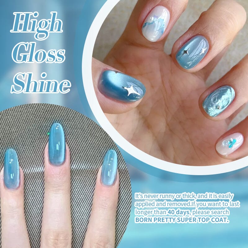 Born Pretty Cat Magnetic UV/LED gél lakk 10 ml - MY55 - Freedom Land