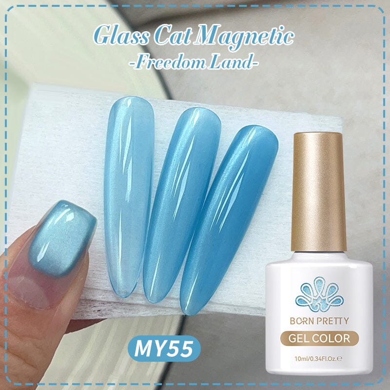 Born Pretty Cat Magnetic UV/LED gél lakk 10 ml - MY55 - Freedom Land