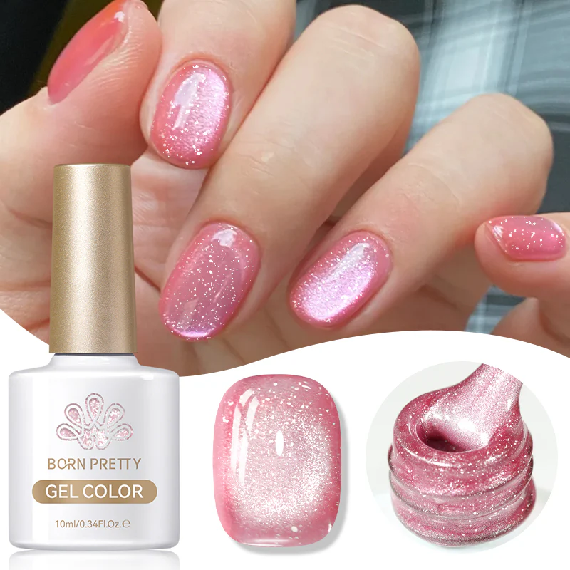 Born Pretty Cat Magnetic UV/LED gél lakk 10 ml - MY60 - Mambo Ice