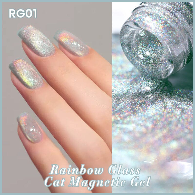 Born Pretty Cat Magnetic UV/LED gél lakk 10 ml - RG01