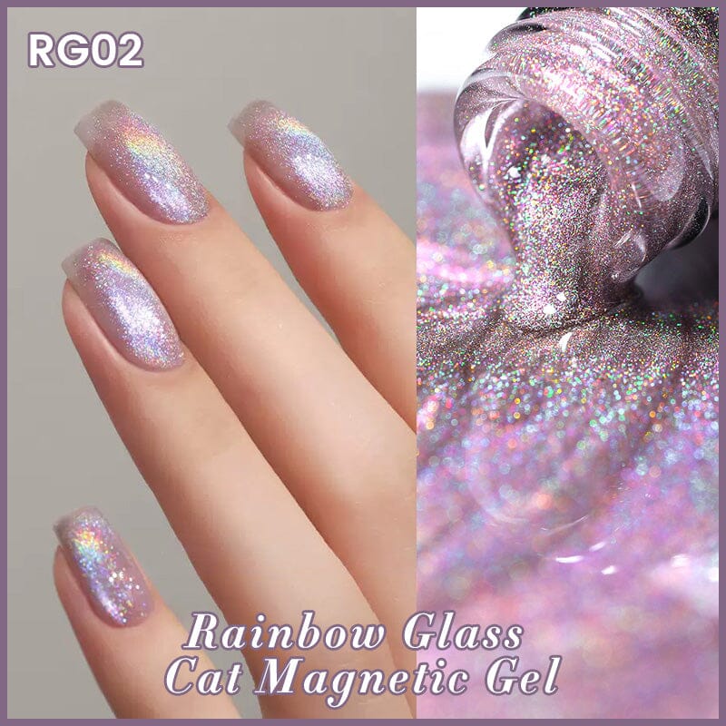 Born Pretty Cat Magnetic UV/LED gél lakk 10 ml - RG02