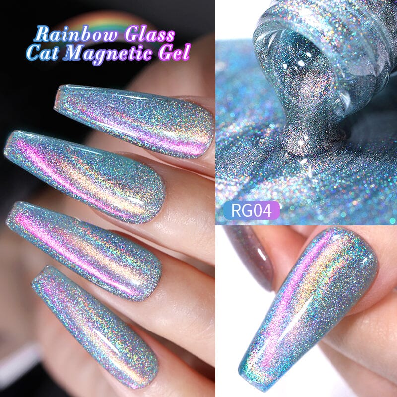 Born Pretty Cat Magnetic UV/LED gél lakk 10 ml - RG04