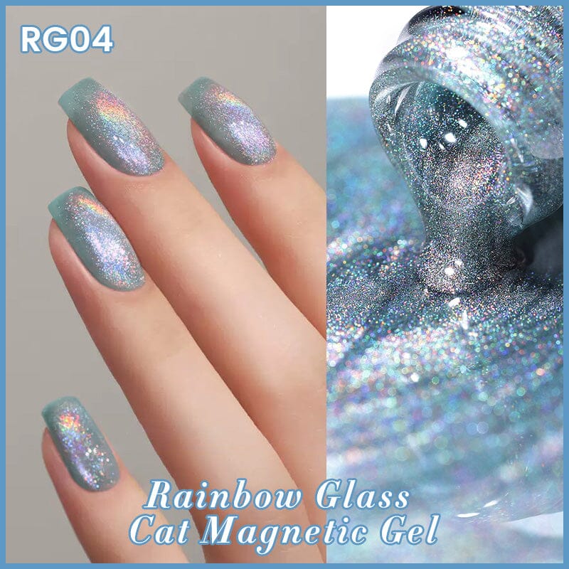 Born Pretty Cat Magnetic UV/LED gél lakk 10 ml - RG04