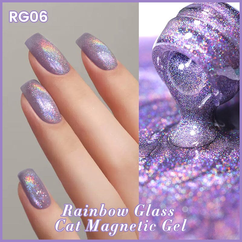 Born Pretty Cat Magnetic UV/LED gél lakk 10 ml - RG06