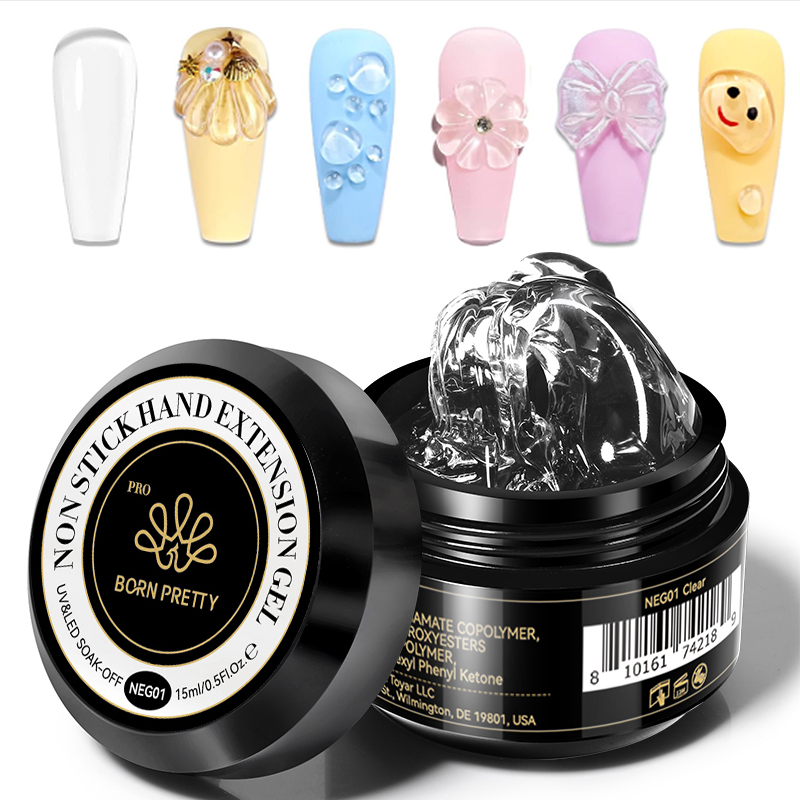Born Pretty  Pro fixálásmentes gyurmazselé 15 ml - NEG03