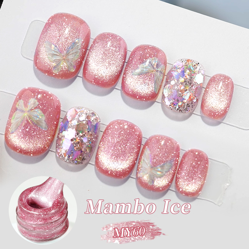 Born Pretty Cat Magnetic UV/LED gél lakk 10 ml - MY60 - Mambo Ice
