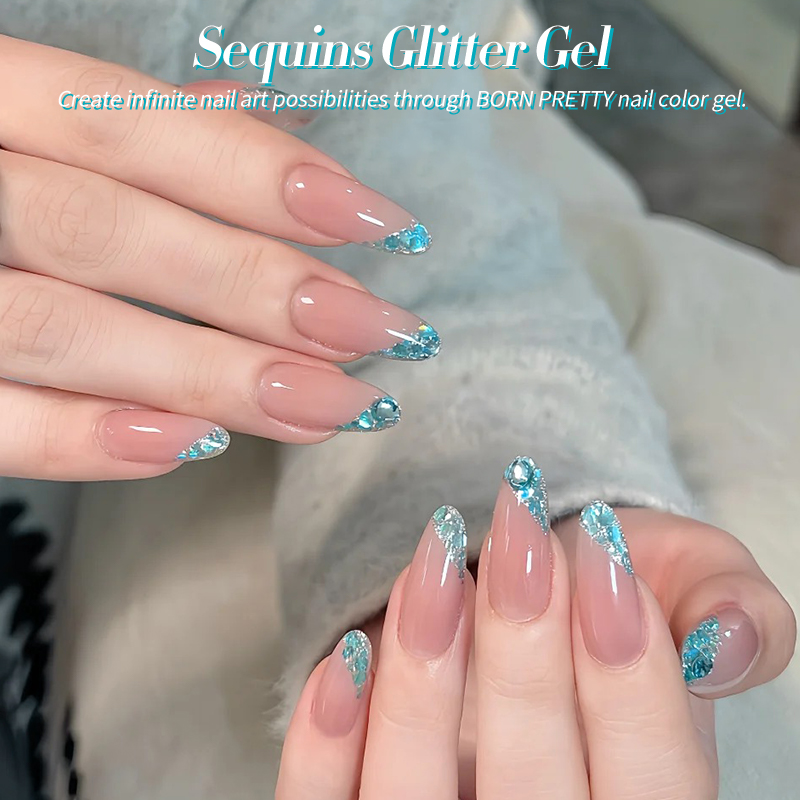 Born Pretty UV/LED gél lakk 10 ml - SG15 - Sea Salt