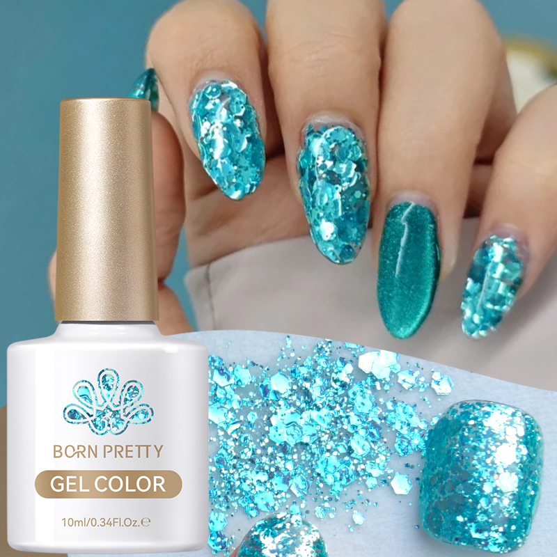 Born Pretty UV/LED gél lakk 10 ml - SG15 - Sea Salt