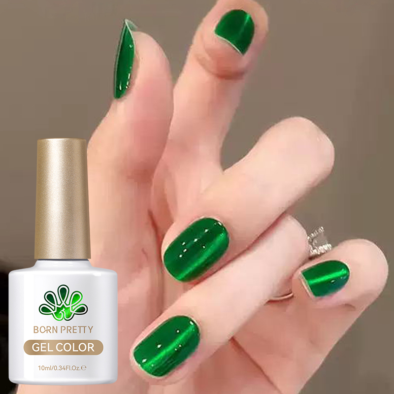 Born Pretty Cat Magnetic UV/LED gél lakk 10 ml - Fruit Basket - MY269 - Imperial Green