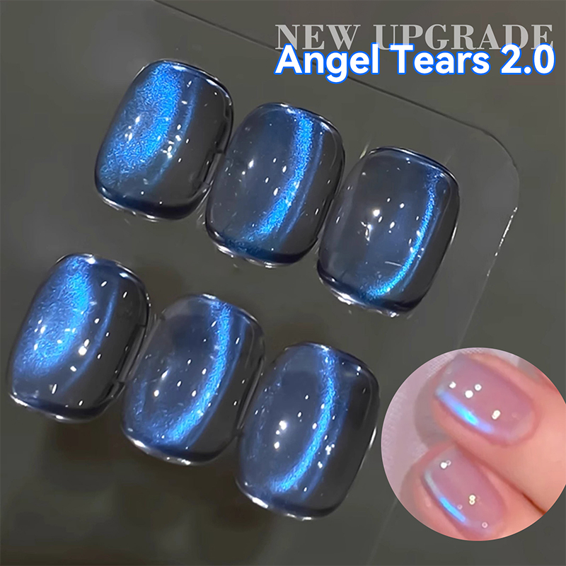 Born Pretty Cat Magnetic UV/LED gél lakk 10 ml - MY304 - Blue Tears