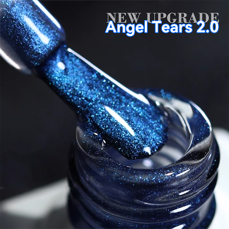 Born Pretty Cat Magnetic UV/LED gél lakk 10 ml - MY304 - Blue Tears
