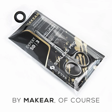 MAKEAR x STALEKS PRO – EXPERT 50|3 | Professzionális bőrvágó olló