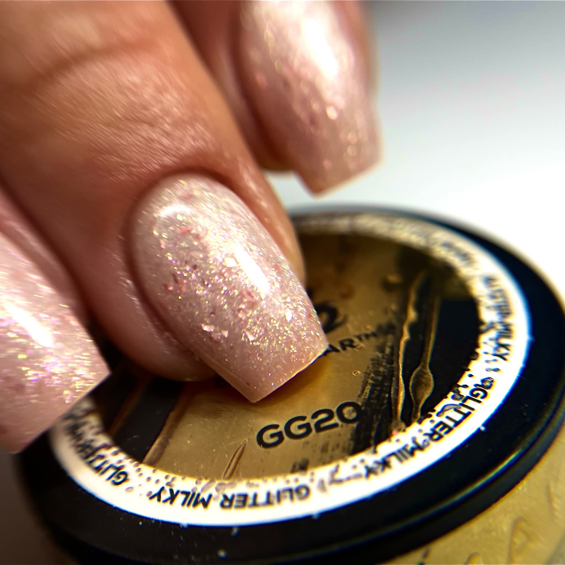 MAKEAR Gel&Go Builder Gél No.GG20 Milky Glitter 15ml