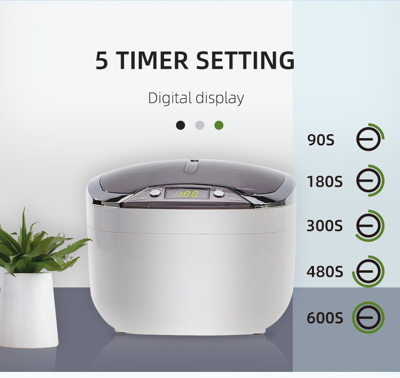 Digitális ultrahangos sterilizáló eszköz - 850 ml