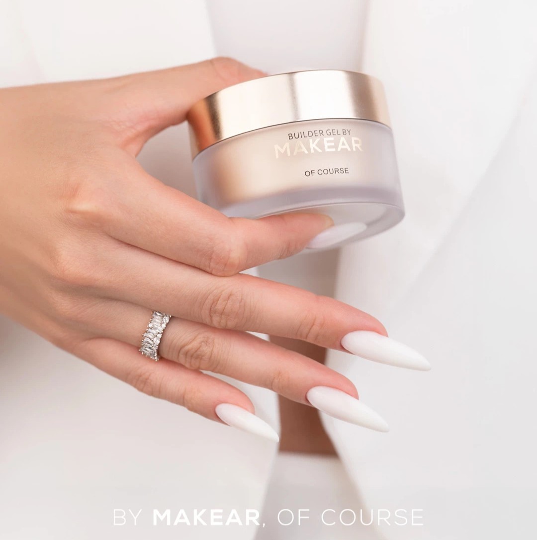 MAKEAR Challengel Builder Gel 15ml - No.HG01 Milky