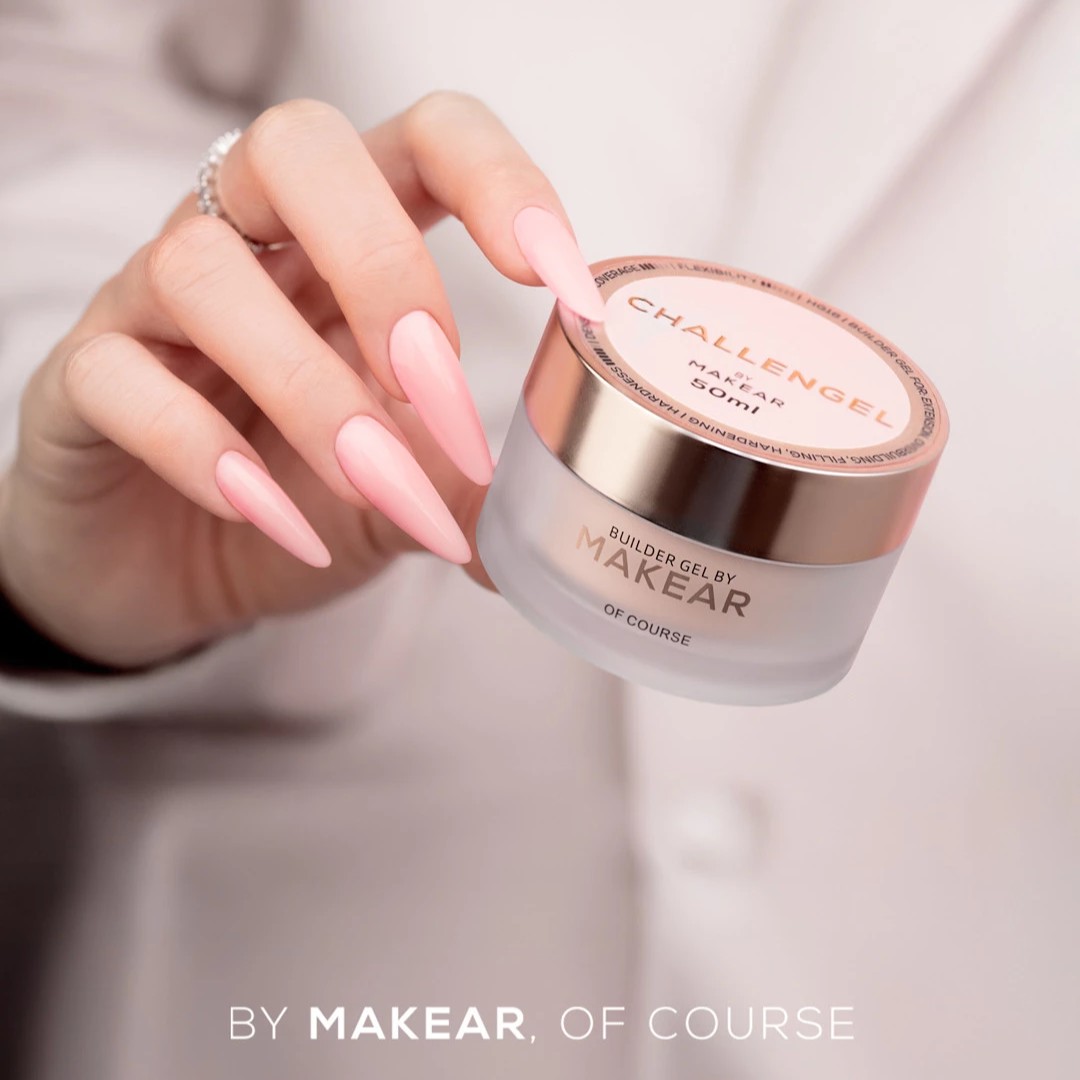 MAKEAR Challengel Builder Gel 15ml - No.HG02 Milky Peach