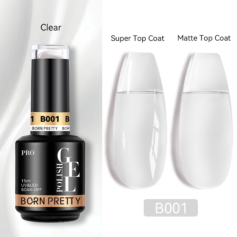 Born Pretty Pro HEMA FREE Quick Building Gel 15 ml - B001 - Clear